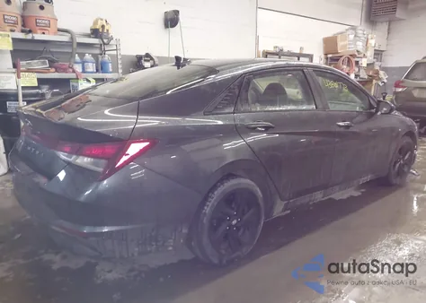 2021 Hyundai Elantra Sel from USA, damaged, VIN 5NPLM4AG4MH017882